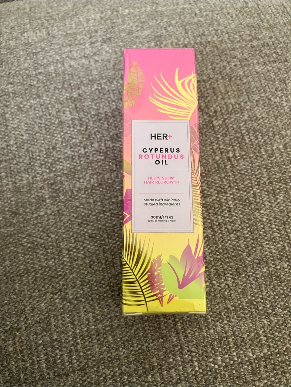 Cyperus Rotundus Oil - Pink Tropical Hair Regrowth Serum